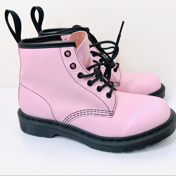 Dr. Martens Shoes - NEW Dr. Martens Pink 101 Air Wair Combat Boots 9